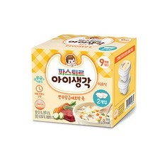 파스퇴르 아이생각 죽 이유식 후기 180g, 한우 + 당근 + 애호박 혼합맛, 1개