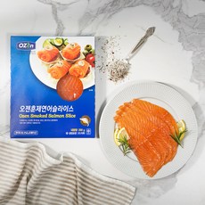 OZEN 프레시 훈제연어슬라이스, 200g, 1개