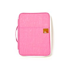 하하NET 멀티 아이패드 A4 가방, 핑크