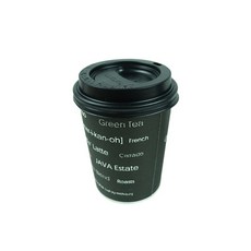 대경 테이크 아웃 커피컵 300ml + 블랙뚜껑, 200세트
