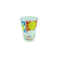 대경 음료용 종이컵 480ml + 반투명뚜껑, 100세트