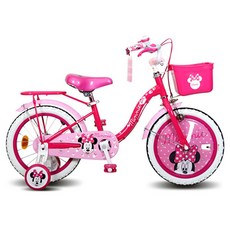 삼천리자전거 미니키즈 보조바퀴 자전거, 핑크