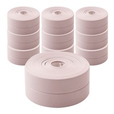 블럭마트 방수 테이프 3.2m x 3.8cm, 핑크, 10개입