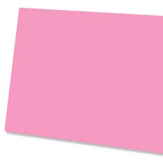 대원우드보드 칼라보드 C-50 꽃분홍색 290 x 440 mm, 5mm, 30개입