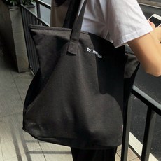 마켓피오 패션 심플 캔버스 숄더 에코백