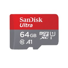 샌디스크 울트라 Micro SD 메모리카드 SDSQUAR-064GB, 64GB