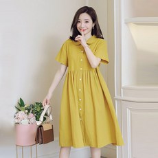 팡팡샵 C플랫카라 임산부 원피스