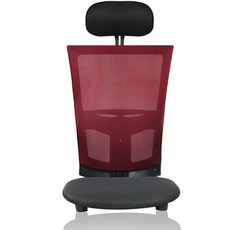 이편한의자 메쉬 의자 Q2000-3, 와인