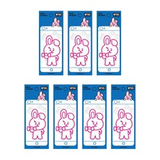 라인프렌즈 BT21 데코 스티커 모바일, 쿠키, 7개입