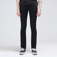 누디진 남성용 Thin Finn Org Black Ring 111296