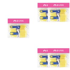 Uniart 印章海綿 9號, 混色, 5個