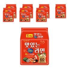 삼양 맛있는 라면 해물맛 115g, 40개