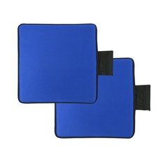 블랙라이노 3D 매쉬 차량용방석, 블루, 2개