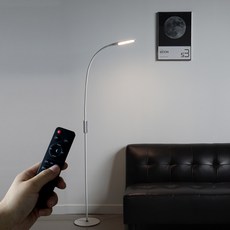파인블루 스마트플로어 LED 장스탠드 U19B-60, 화이트