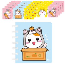 아이비스 에비츄 합지 좌철수첩 EB10985, 랜덤 발송, 24개