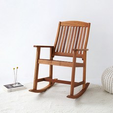 흔들 의자-추천-마켓비 KEMIE 원목흔들의자 XL18159, 내츄럴