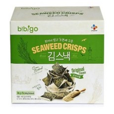 비비고 김스낵 오리지널, 36g, 20개