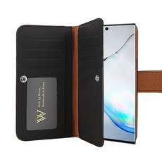 갤럭시노트10+가죽케이스