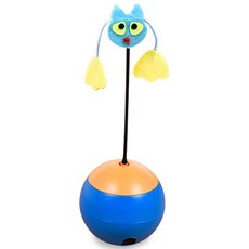 DING DONG PET 貓 外星人 打球, 藍色, 外星人玩球_藍色