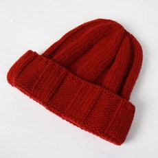 웨스트무브 남녀공용 비니 울 니트 털모자