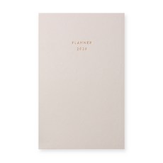 대시앤도트 Planner 2020, 크림베이지