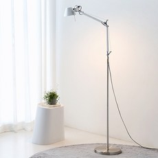 마켓비 READING 장스탠드 E26 KS2064F, 실버