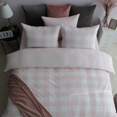 아망떼 모스트 순면 누빔 이불베개세트, SOFT PINK