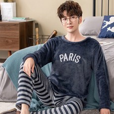 파리스 커플용 수면잠옷 상하세트