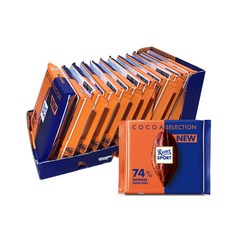 리터스포트 카카오셀렉션 인텐스 74% 초콜릿, 100g, 12개