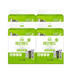 국제약품 그냥싸개 반려동물 중소형견용 배변패드 100매, 4개