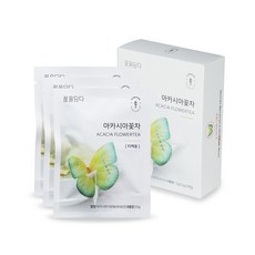 꽃을담다 나비티백 아카시아꽃차, 500mg, 3개입, 1개