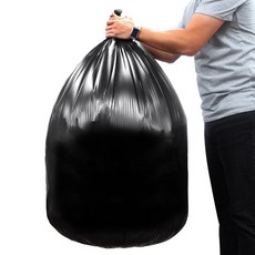 리벤스 분리수거 쓰레기용 비닐봉투 초대형 업소용 검정, 120L, 100개
