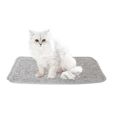 펫트롱 고양이 카페트 스크래쳐 평판형 S, 그레이, 2개