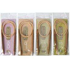 브랜드얀 고급 누디 흑대바늘 4종 세트