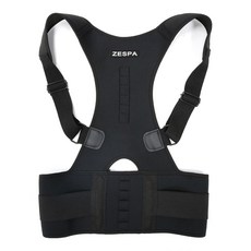 제스파 바디아미 바른자세 어깨 밴드 ZP2460BK 블랙 S, 1개