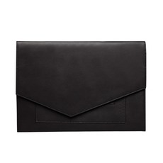 BAGnBAGs 맥북 슬림 노트북 파우치 X-12, 블랙, 1개
