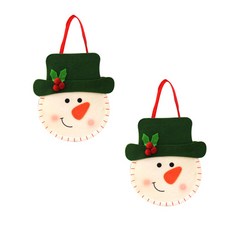 와우파티코리아 크리스마스 가방, 눈사람, 2개