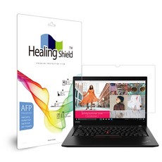 힐링쉴드 레노버 씽크패드 X390 요가 올레포빅 노트북 액정 보호 필름, 1개