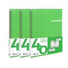희망사무포인트 아이콘 악보 화일 40p, 녹색, 3개