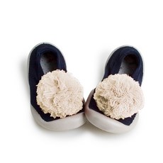 꼴레지앙 아동용 두 앙뇨 폼폼 발레 플랫 슬립온 514E