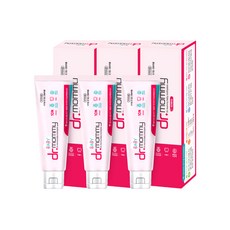 닥터마미 베이비치약 무불소 라즈베리향, 50g, 3개