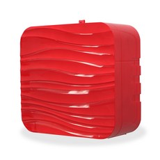 모닝듀 디자인 점보롤 케이스, 레드, 1개