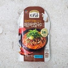 다담 매운버섯칼국수양념, 150g, 1개