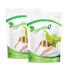 스테비아큐 제로 칼로리 설탕, 500g, 2개
