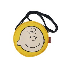 피너츠 찰리브라운 얼굴 크로스백