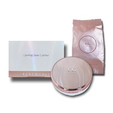 르네셀 카밍 글로우 쿠션 파운데이션 본품 15g + 리필 15g 세트, 1세트