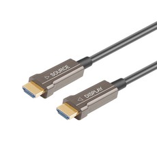 컴스 8K 60Hz 최대 4K 120Hz ARC 기능 HDMI 2.1 리피터 광케이블 CL146 50m, 혼합색상, 1개