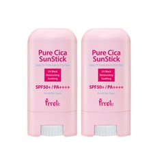프레티 퓨어 시카 선스틱 SPF50+ PA++++, 22g, 2개
