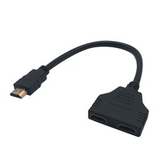 유커머스 HDMI 분배기형 2포트 선택기 케이블 타입, UC-CP37