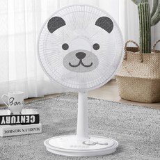 다샵 프리미엄 선풍기 안전망 2p, 곰돌이그레이, 2개